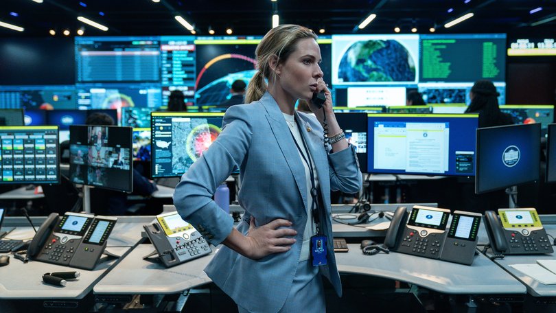 Rebecca Ferguson in A House of Dynamite.