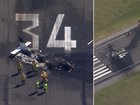 Three people have been killed in a fiery plane crash at Shellharbour Airport in NSW.