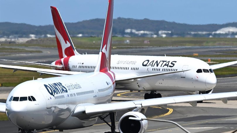 Hackers have released the personal data of millions of Qantas customers online. (Dan Himbrechts/AAP PHOTOS)