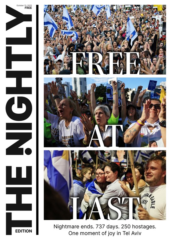 The Nightly cover for 13-10-2025