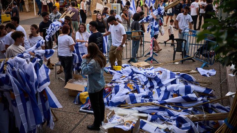Israelis prepare to celebrate freed hostages ahead of Trump visit.