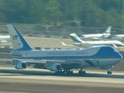 US President Donald Trump's plane lands in Israel.