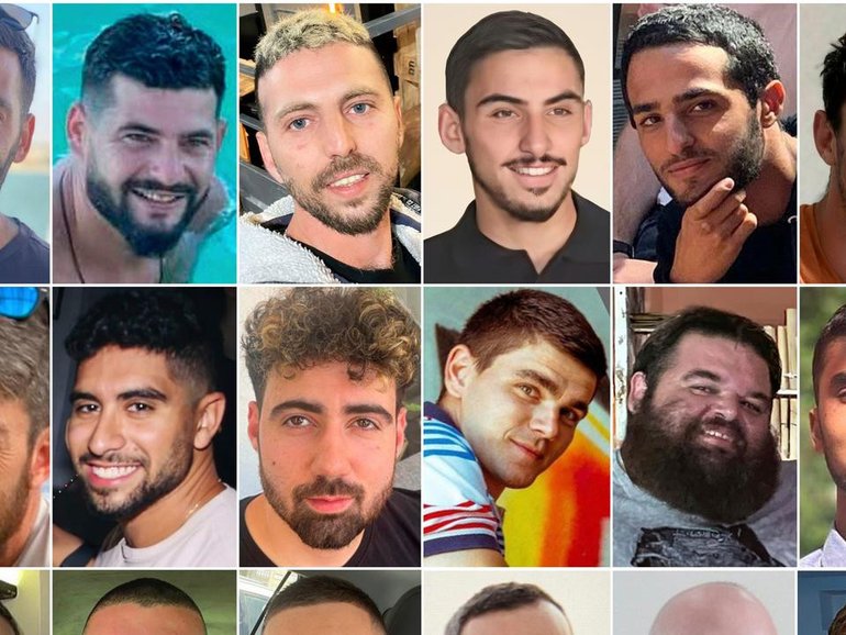 Twenty of the 48 hostages who remain in Gaza are believed to be alive. (AP PHOTO)