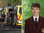 Thom Hosking died while walking to school on Friday.