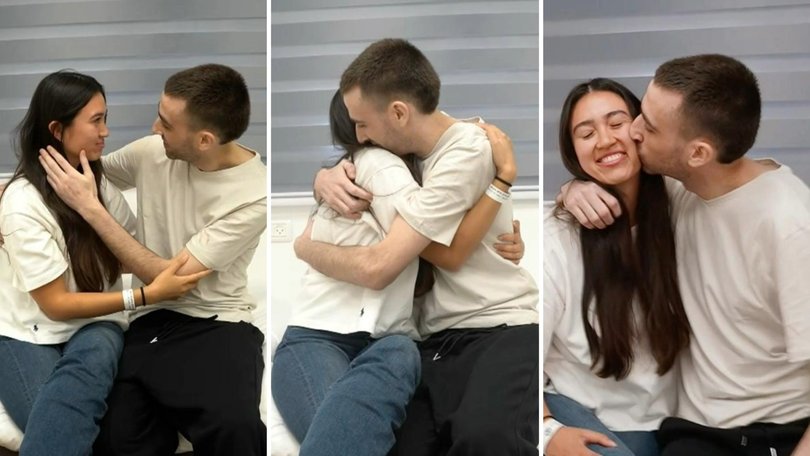 Couple reunited after two years of seperation.