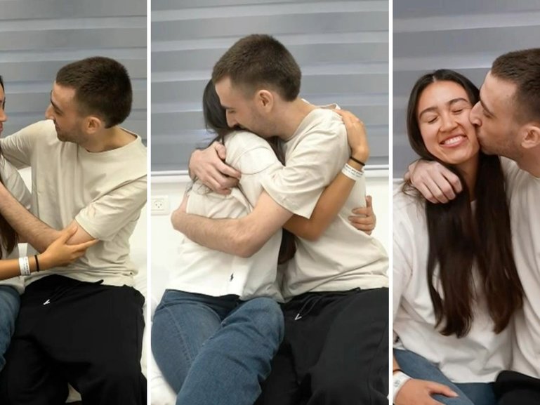 Couple reunited after two years of seperation.