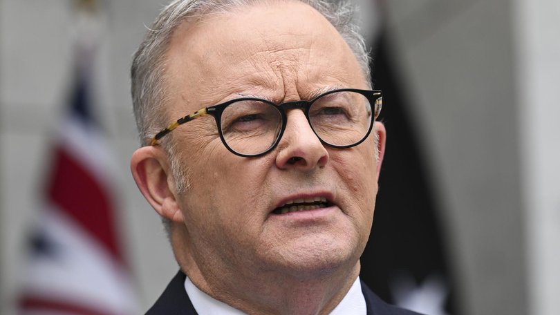 Prime Minister Anthony Albanese’s personal number is available online. Picture: NewsWire / Martin Ollman