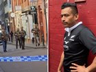 Hotel guest Humberto Aguilar was in the lobby when the alleged gunman entered the hotel. 