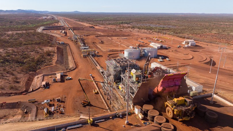 Rio Tinto says its on track to hit the lower end of iron ore guidance.