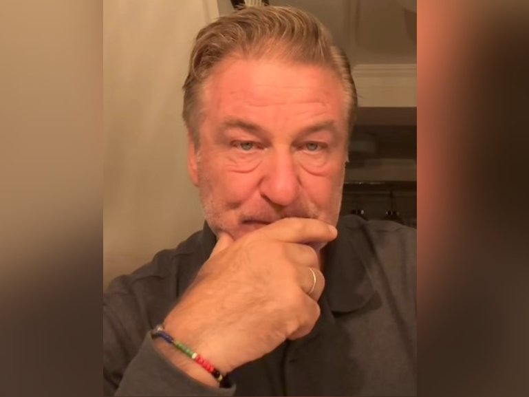 Alec Baldwin said the crash happened after a rubbish truck cut him off.