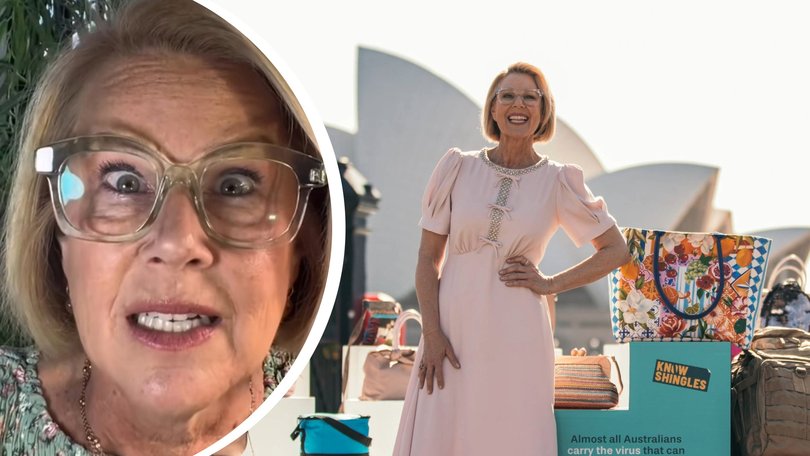 Julia Morris has addressed her dibilitating shingles diagnosis.