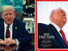 Trump slams cover of Time Magazine.
