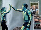 An ad from weighted vest manufacturer Omorpho and, right, the Holderness viral video and other social media clips on TikTok on the training gear.