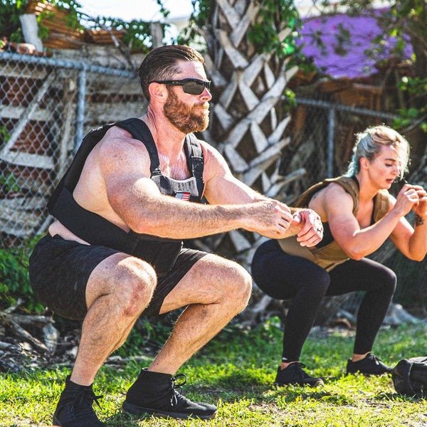 The GoRuck weighted training vest.