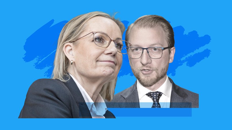 Sussan Ley and James Paterson