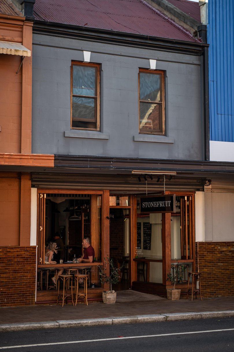 The restaurant also doubles as a wine takeaway shop.