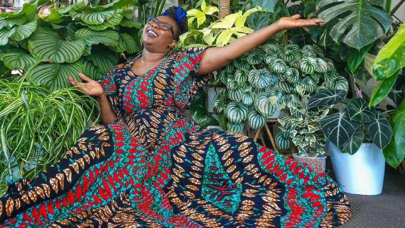 Nora Mutalima had to learn the ins and outs of indoor plants the hard way. Pic: Simon and Schuster.