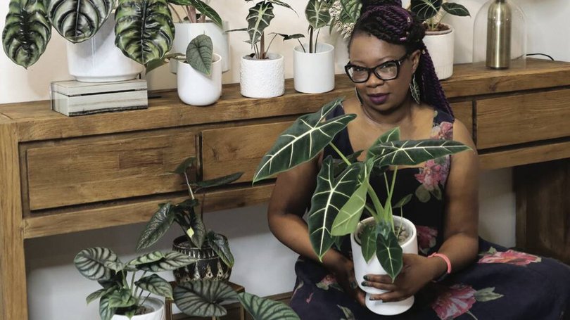 Mutalima hopes the plant parenting approach will result in less disposability in the indoor plant space. Pic: Simon and Schuster.