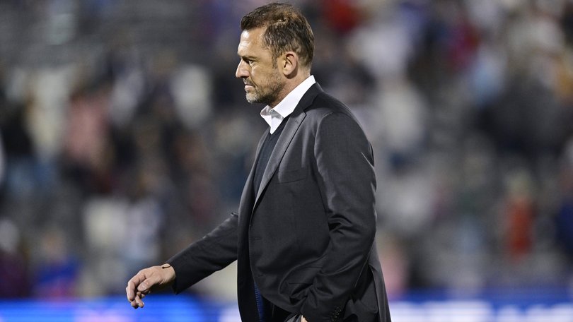 Tony Popovic has duffered his first defeat as the Socceroos coach.