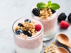 Eating foods like Greek yoghurt, fruit and nuts will trigger the “full” hormone. 