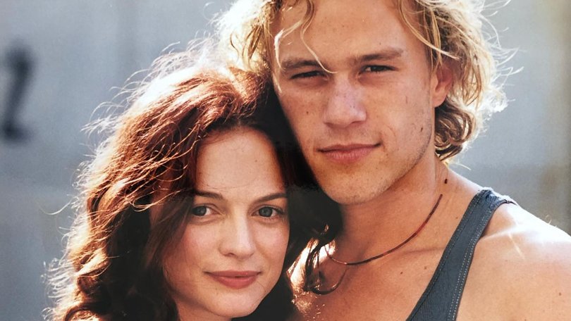 Heather Graham and Heath Ledger dated 25 years ago.