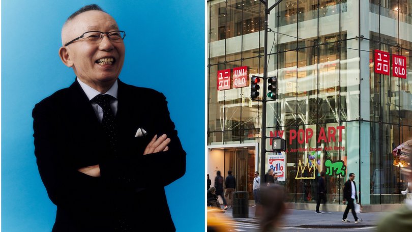 Tadahi Yanai, the founder of Uniqlo and owner of Fast Retailing, in Chelsea, New York, Sept. 16, 2025.