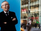 Tadahi Yanai, the founder of Uniqlo and owner of Fast Retailing, in Chelsea, New York, Sept. 16, 2025.