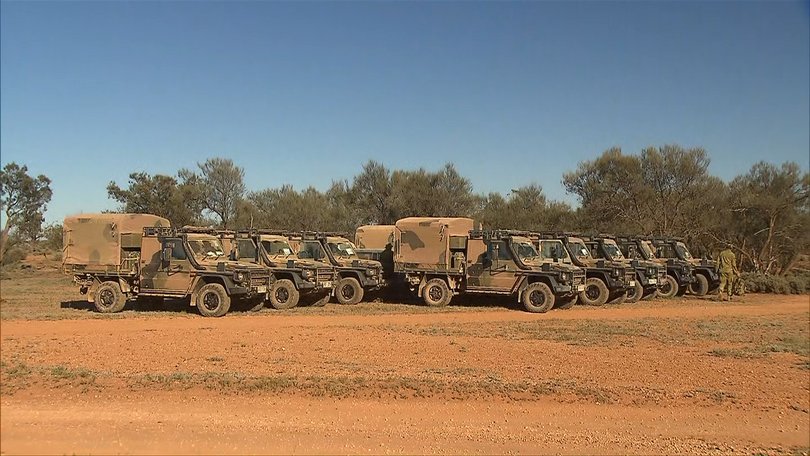Scores of ADF personnel are still searching for Gus.