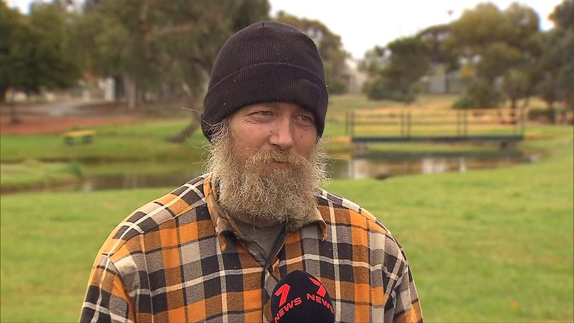 Local Jason O’Connell has been helping search for four-year-old Gus.
