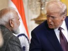 Donald Trump says he is not happy with India's PM Narendra Modi buying oil from Russia.