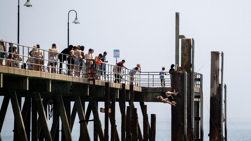 South Australian residents are also set to swelter this week. Picture: NewsWire / Morgan Sette