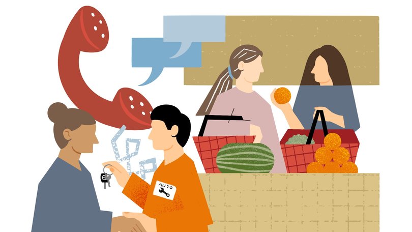 Mundane tasks with friends can build friendships.