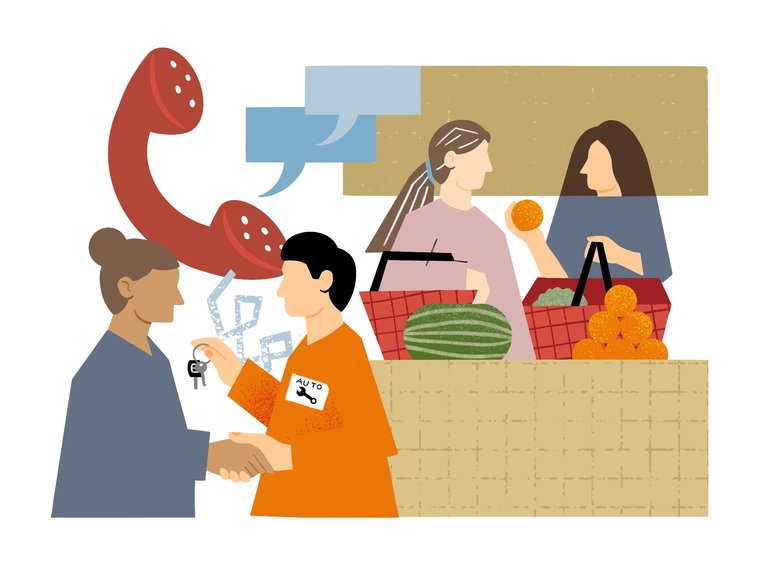 Mundane tasks with friends can build friendships.