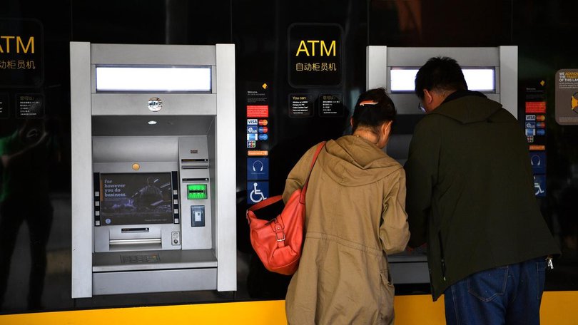 The number of ATMs across the country has halved in the space of eight years.