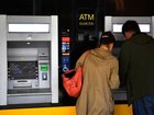 The number of ATMs across the country has halved in the space of eight years. 