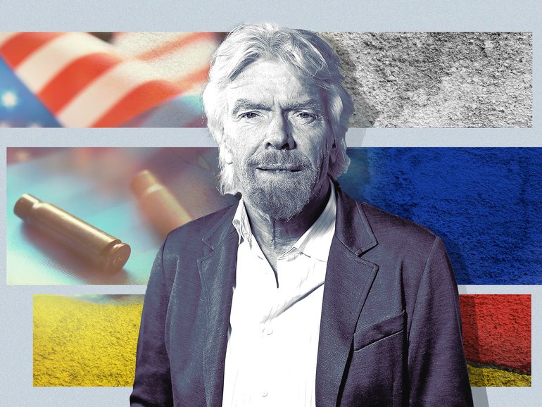 Richard Branson says hesitation from allies has strengthened Russia in the war in Ukraine. 