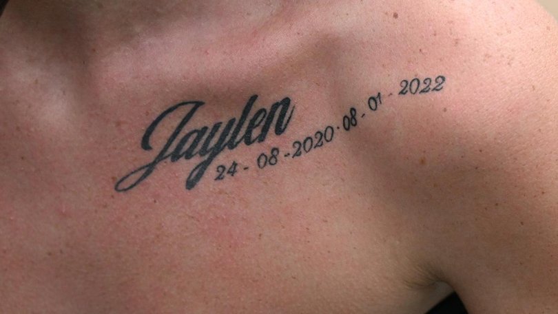 16 month old Jaylen Troy Priest died a week after suffering a fractured skull at his home. (Darren England/AAP PHOTOS)