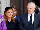 Sarah Ferguson is standing by her disgraced ex after Prince Andrew.