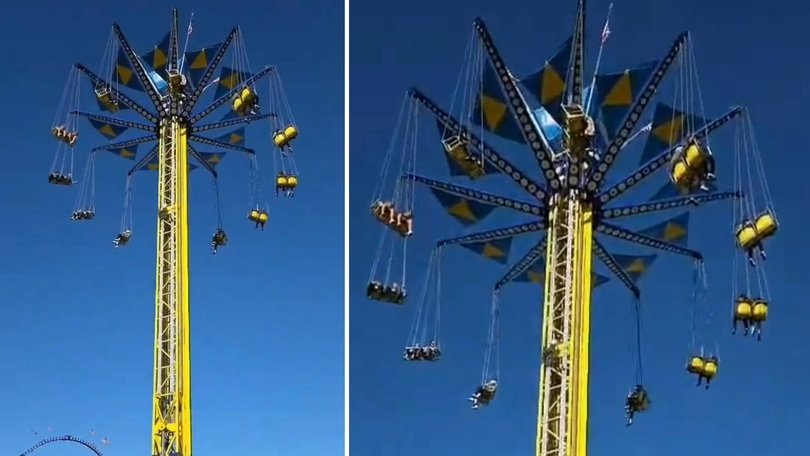 Authorities have confirmed a technical failure after riders were left stranded high above the fairground.