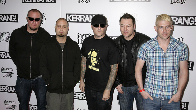 Legendary rock group Limp Bizkit have announced the death of bassist Sam Rivers (left).