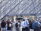 Paris's Louvre museum closed for the day after thieves allegedly broke into the famed attraction. (AP PHOTO)