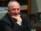 A disenchanted Barnaby Joyce is being urged to stay in the Nationals, despite policy tensions. (Lukas Coch/AAP PHOTOS)