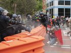 One woman is expected to be charged over the ugly clashes at an anti-immigration rally in Melbourne. 