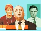 Barnaby Joyce said he decided not to contest his seat because of a rift with party leadership.