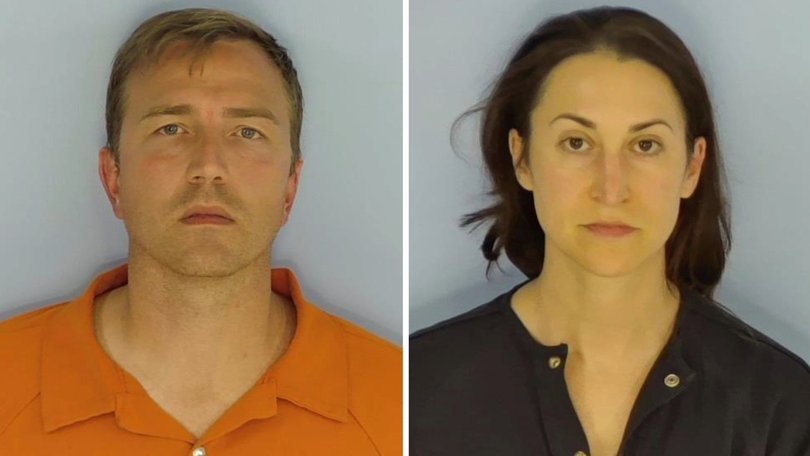Brian Wilks, 40 and Sara Wilks, 37, were arrested after beachgoers reported they left their baby alone for nearly an hour.