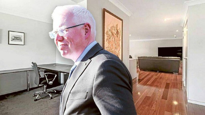 Gareth Ward (pictured) recently listed his Meroo Meadow home, near Nowra, for sale.