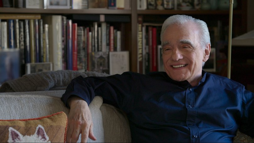 Martin Scorsese in the Mr Scorsese docuseries on Apple TV.