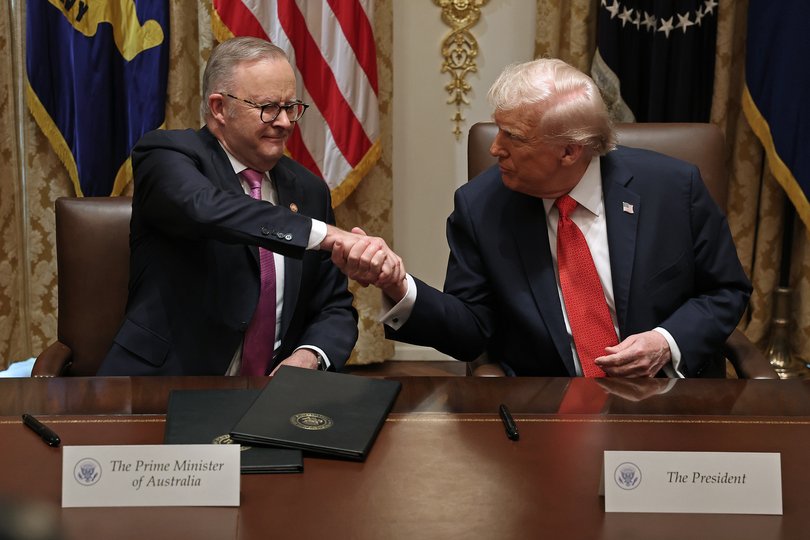 Donald Trump and Anthony Albanese sign critical minerals deal aimed at countering China’s dominance of the trade.
