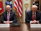 US President Donald Trump has lavished praise on Anthony Albanese during their first one-on-one meeting at the White House but has roasted Kevin Rudd for criticising him.