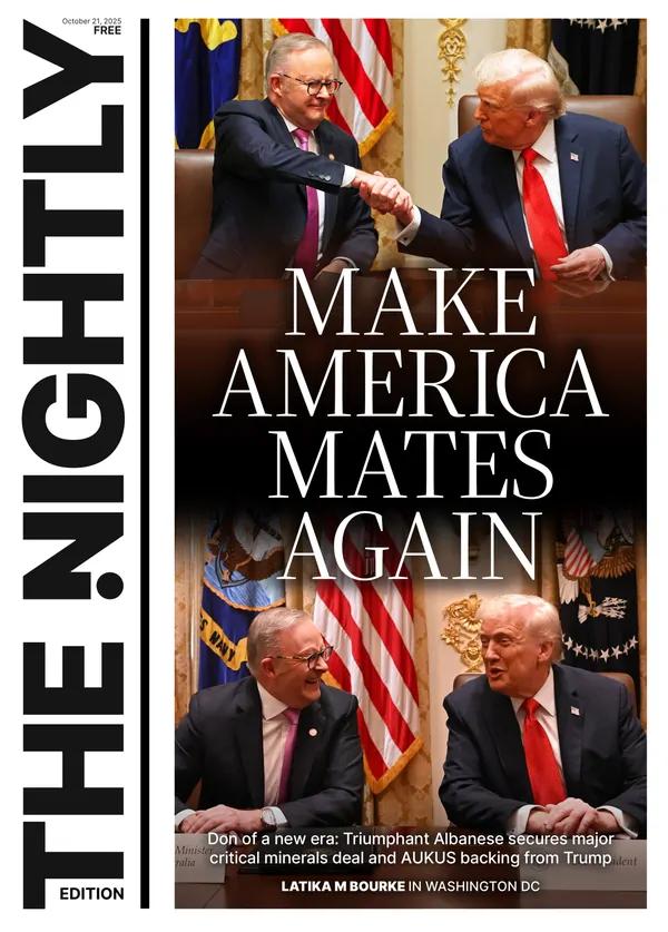 The Nightly cover for 21-10-2025